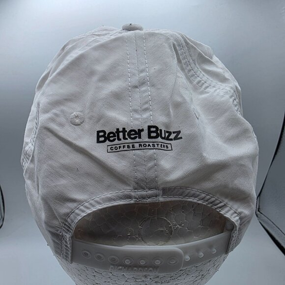 Lifes Better Buzzed Mens Snapback Hat White Logo Adjustable Richardson Outdoor - Picture 3 of 10